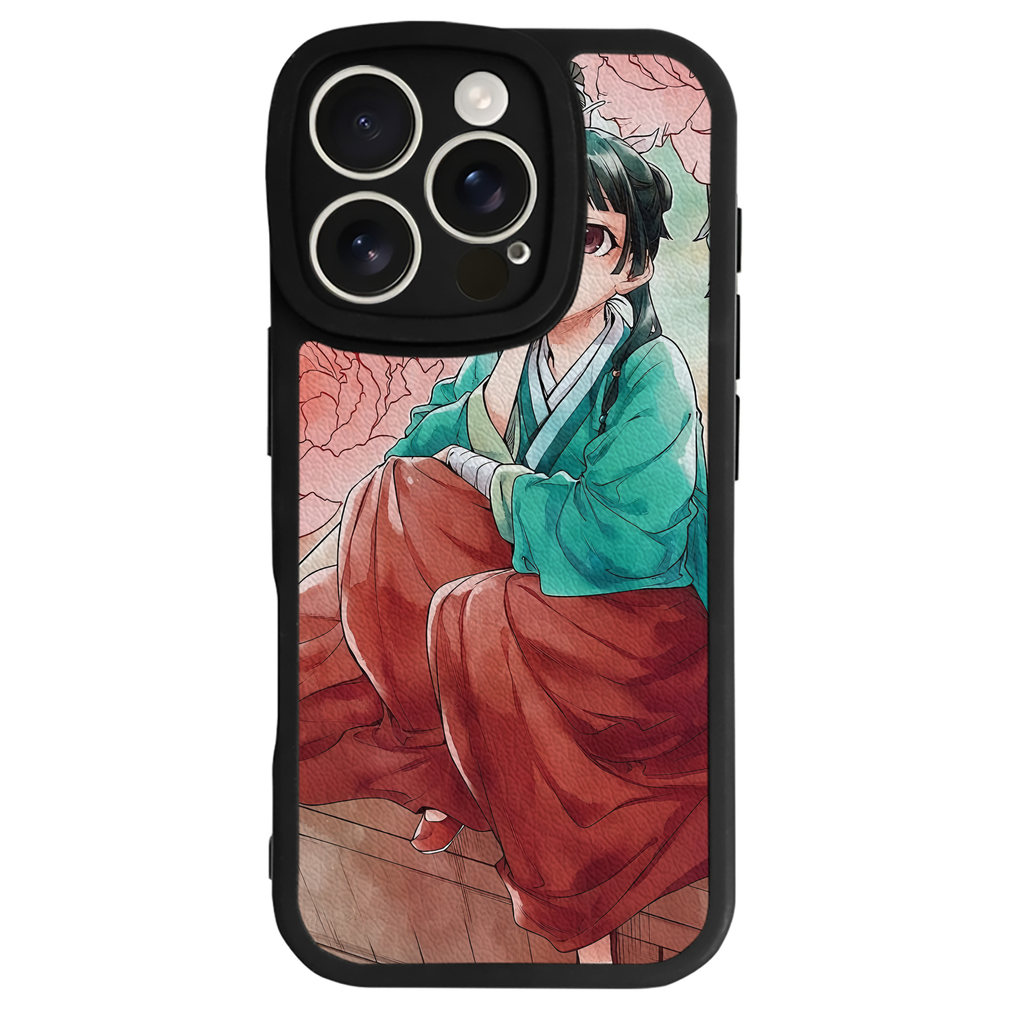 薬屋のひとりごと The Apothecary Diaries 【iPhone 16シリーズ対応】シリコンスマホケース（レザー調） 材質：シリコン